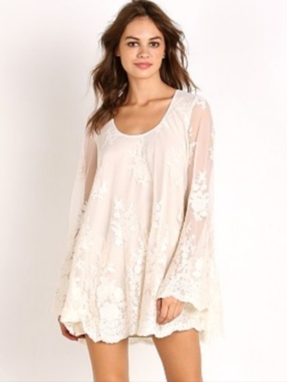 Show Me Your Mumu – Lila Lace Fannie Flow Dress Size Small NWT